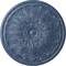 Ekena Millwork Bordeaux Ceiling Medallion (Fits Canopies up to 3 1/4"), 22 5/8"OD x 1 3/4"P, Americana Crackle CM22BOAMC - alternate 1